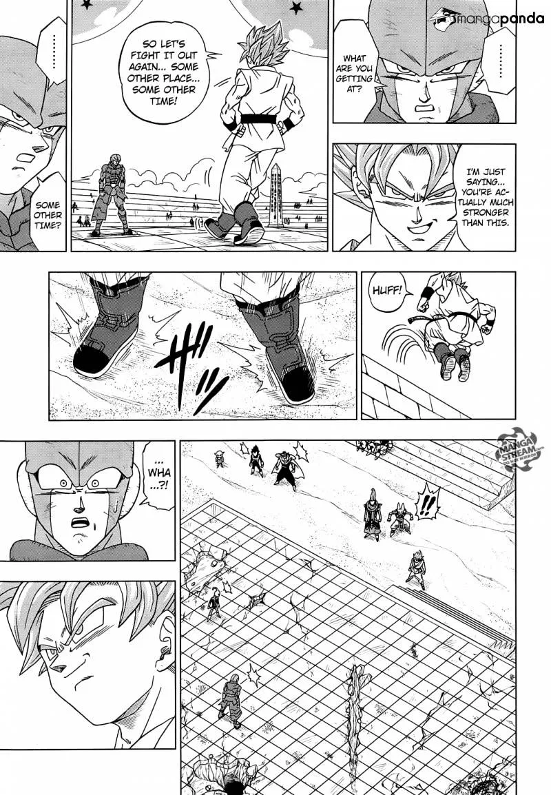 Dragon Ball Super Manga Chapter 13 page 29 - The Winning Universe Is Decided!