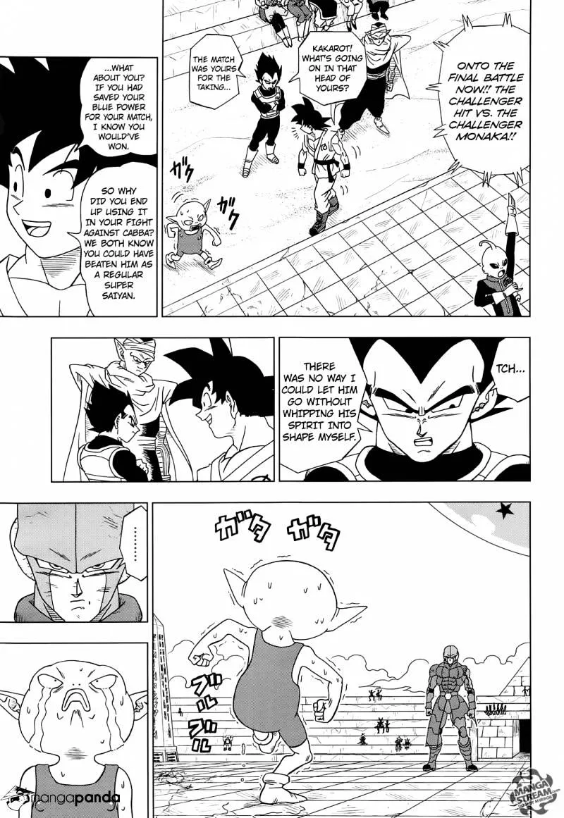 Dragon Ball Super Manga Chapter 13 page 31 - The Winning Universe Is Decided!