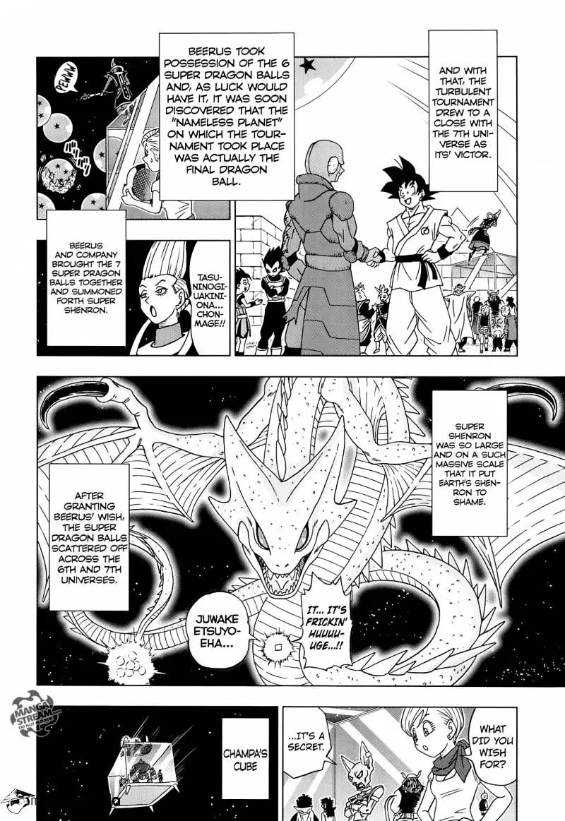 Dragon Ball Super Manga Chapter 13 page 38 - The Winning Universe Is Decided!