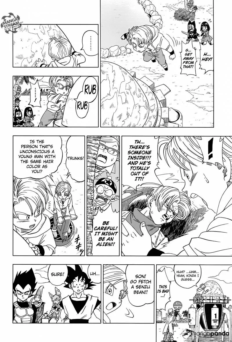 Dragon Ball Super Manga Chapter 15 page 18 - Hope!! Once Again