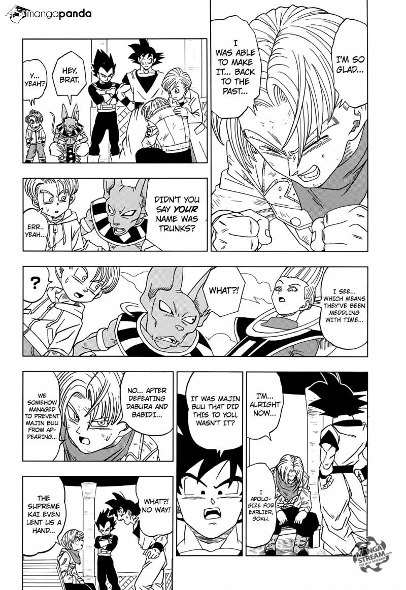 Dragon Ball Super Manga Chapter 15 page 24 - Hope!! Once Again