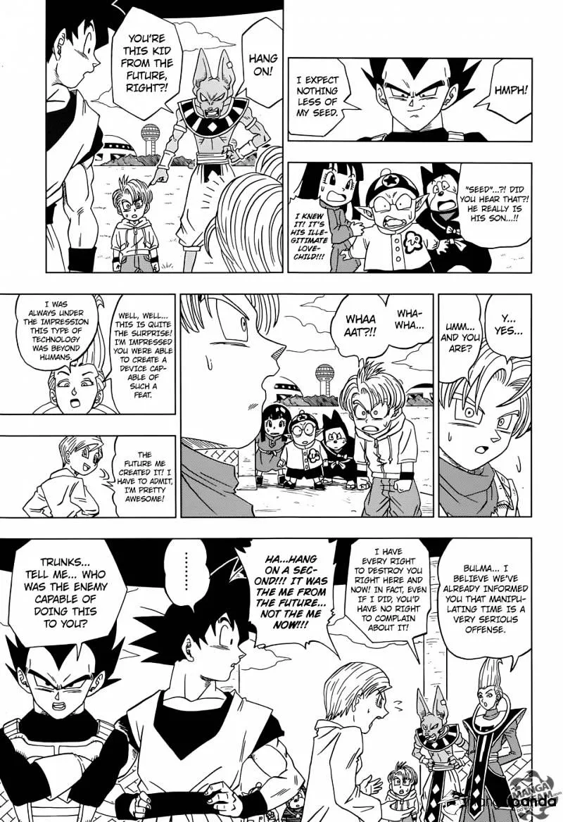 Dragon Ball Super Manga Chapter 15 page 25 - Hope!! Once Again