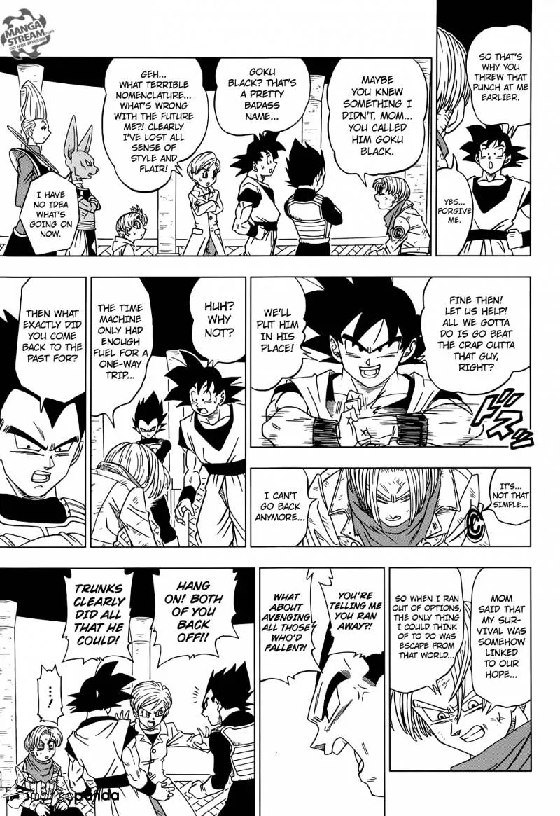Dragon Ball Super Manga Chapter 15 page 27 - Hope!! Once Again