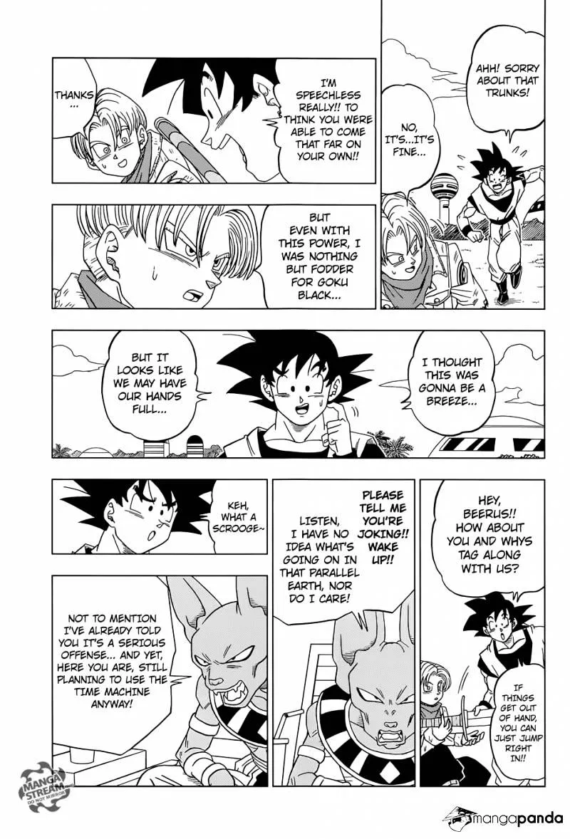 Dragon Ball Super Manga Chapter 15 page 37 - Hope!! Once Again