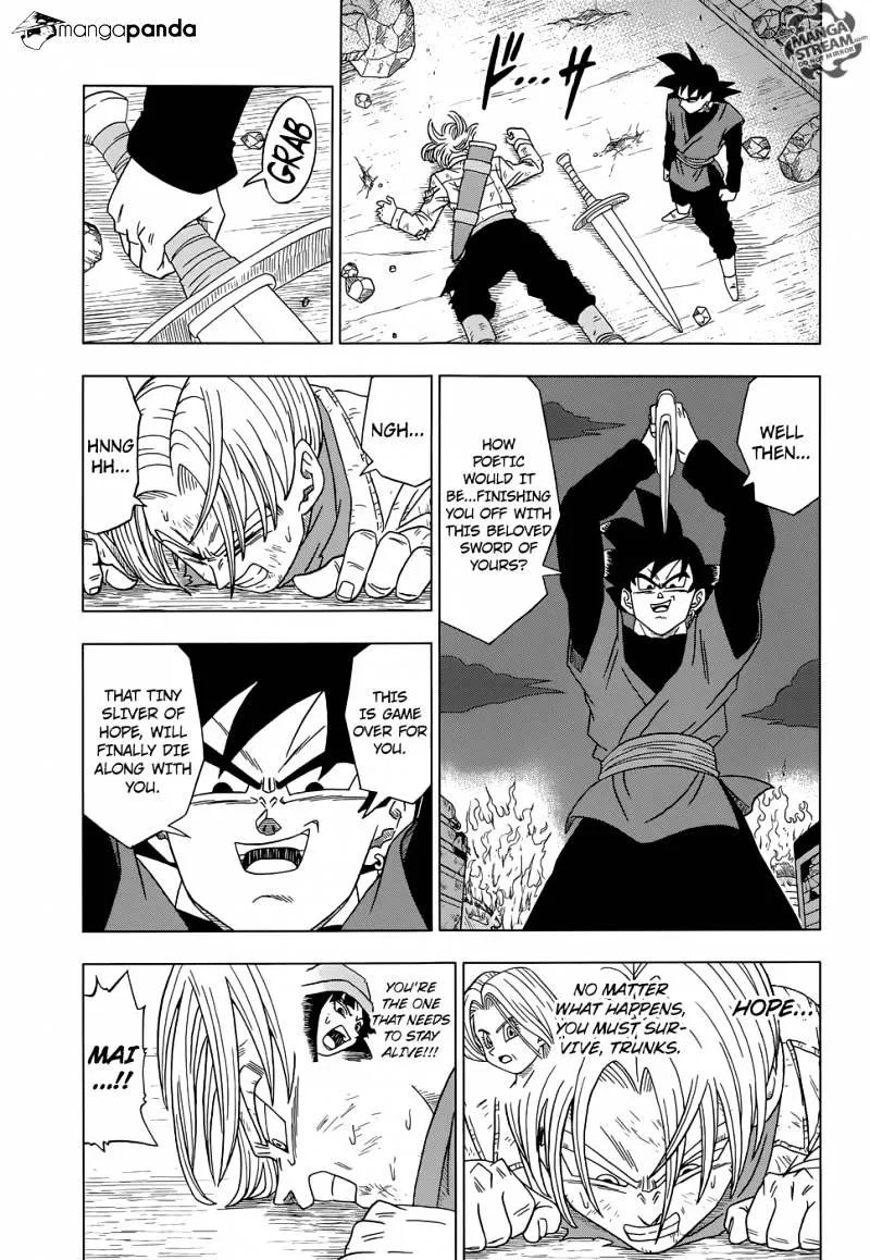 Dragon Ball Super Manga Chapter 15 page 9 - Hope!! Once Again
