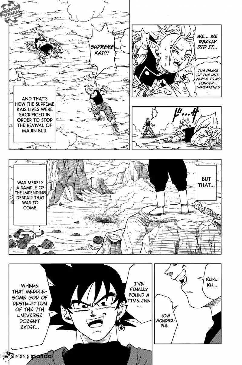 Dragon Ball Super Manga Chapter 16 page 16 - Future Trunks's Past