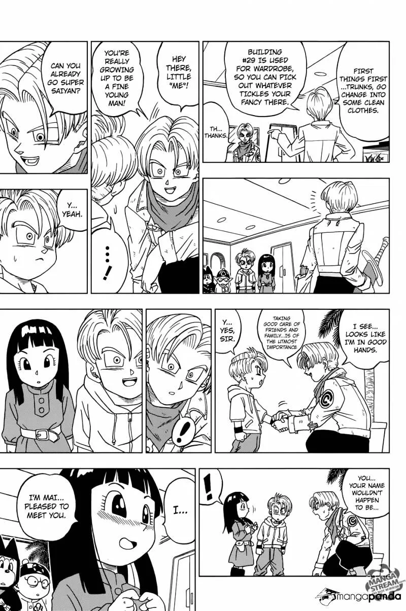 Dragon Ball Super Manga Chapter 16 page 19 - Future Trunks's Past