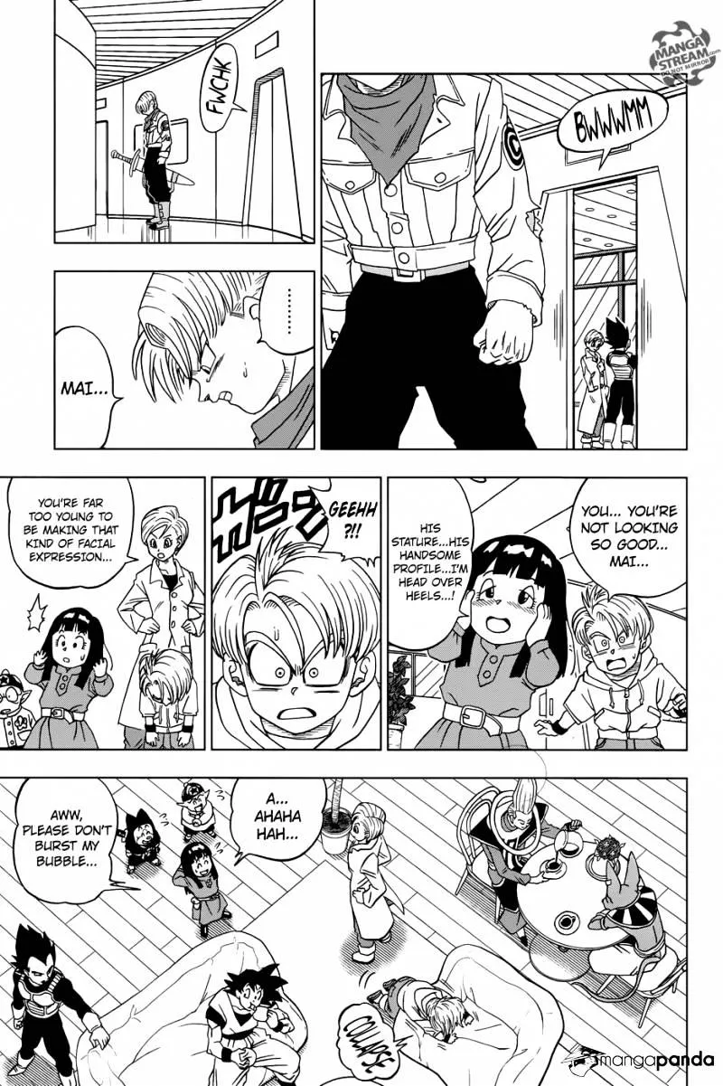 Dragon Ball Super Manga Chapter 16 page 21 - Future Trunks's Past