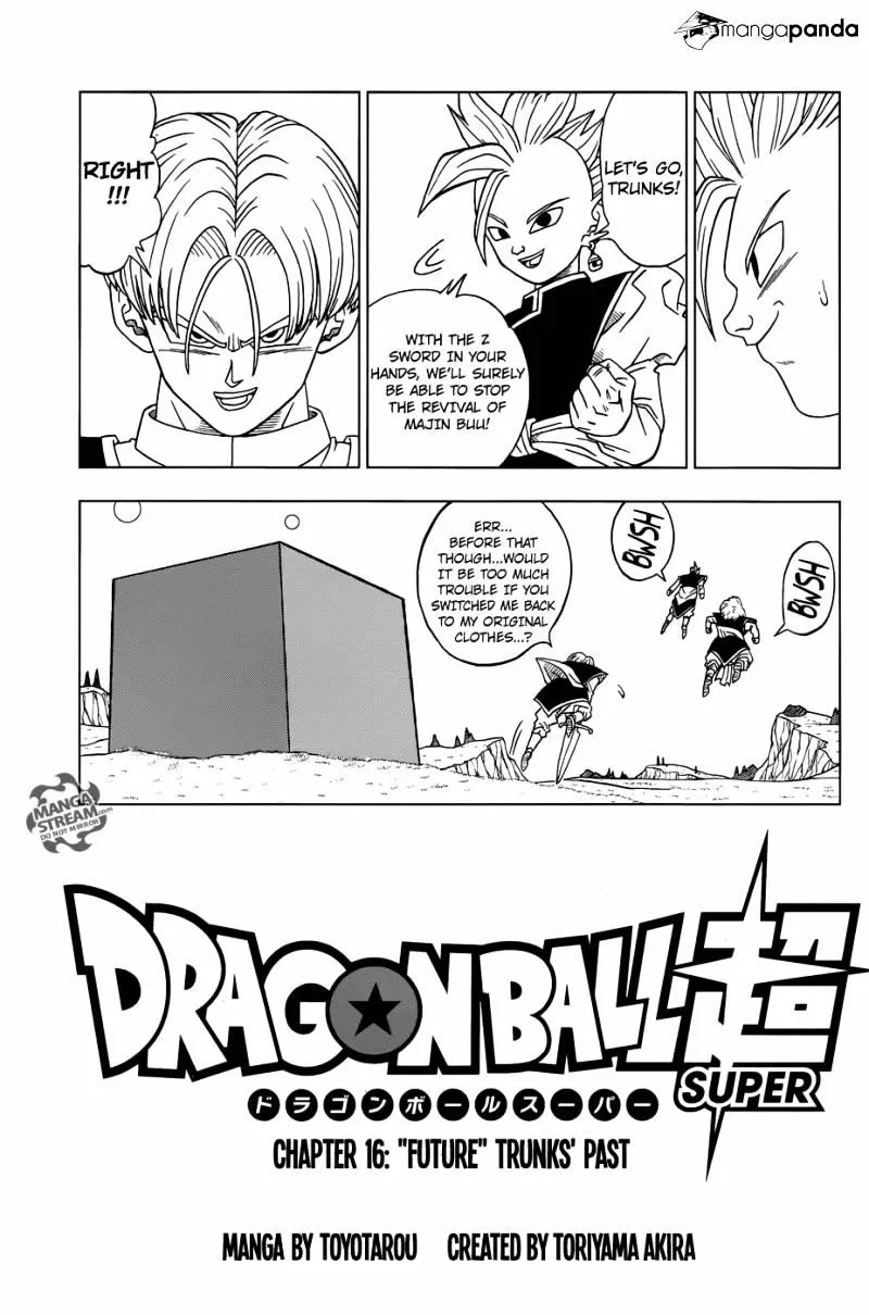 Dragon Ball Super Manga Chapter 16 page 3 - Future Trunks's Past