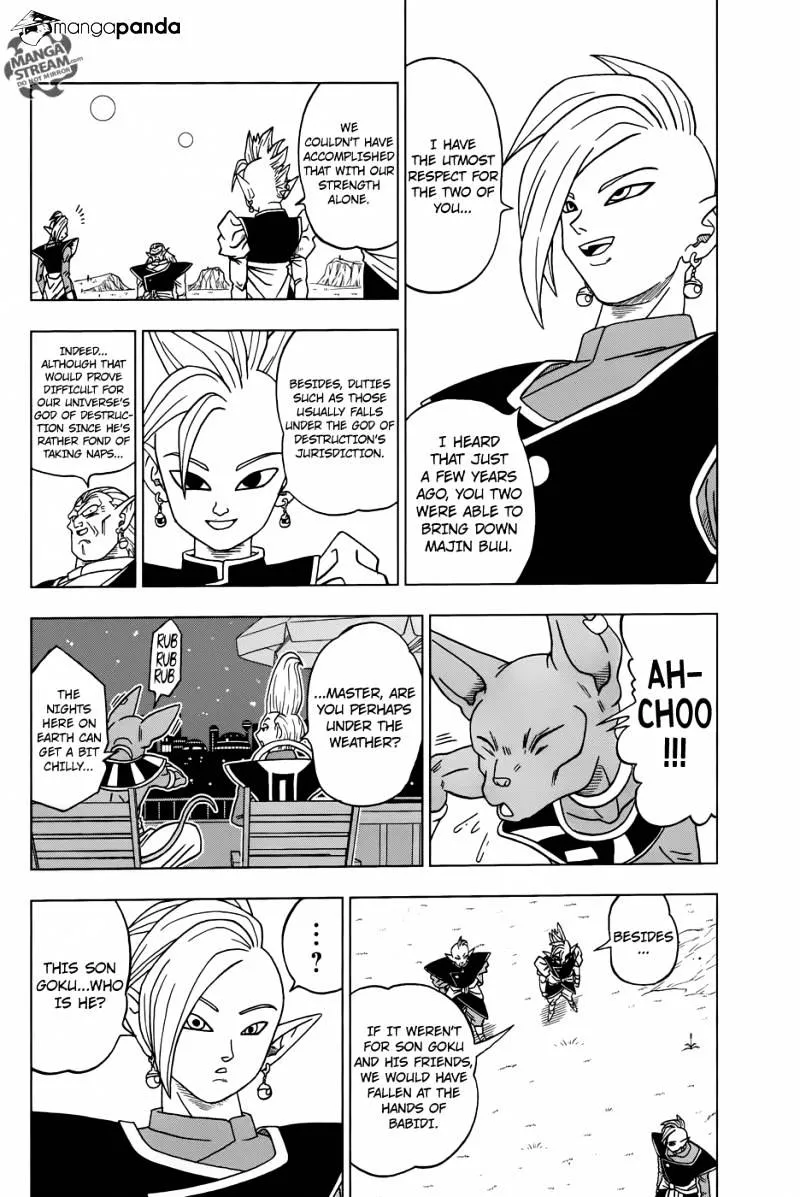 Dragon Ball Super Manga Chapter 16 page 34 - Future Trunks's Past