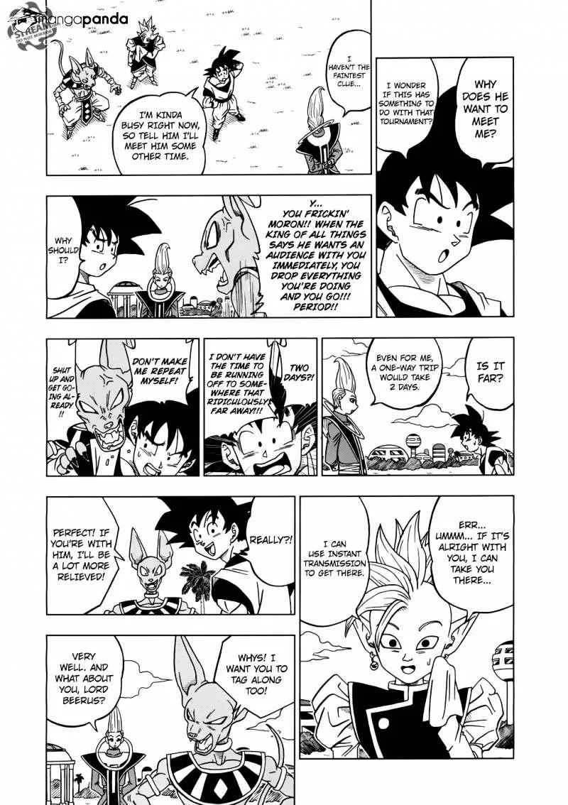 Dragon Ball Super Manga Chapter 17 page 36 - Zamas: The Next Lord of Lords from Universe 10