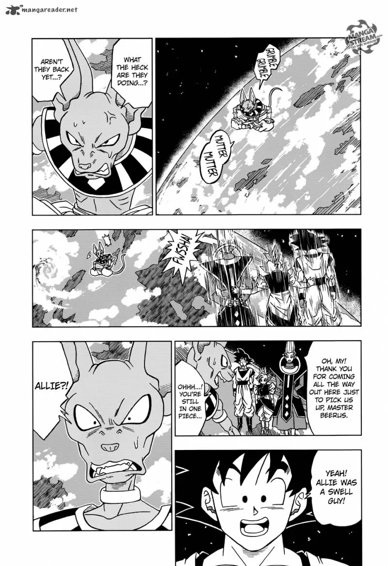 Dragon Ball Super Manga Chapter 18 page 13 - Goku Black's True Identity