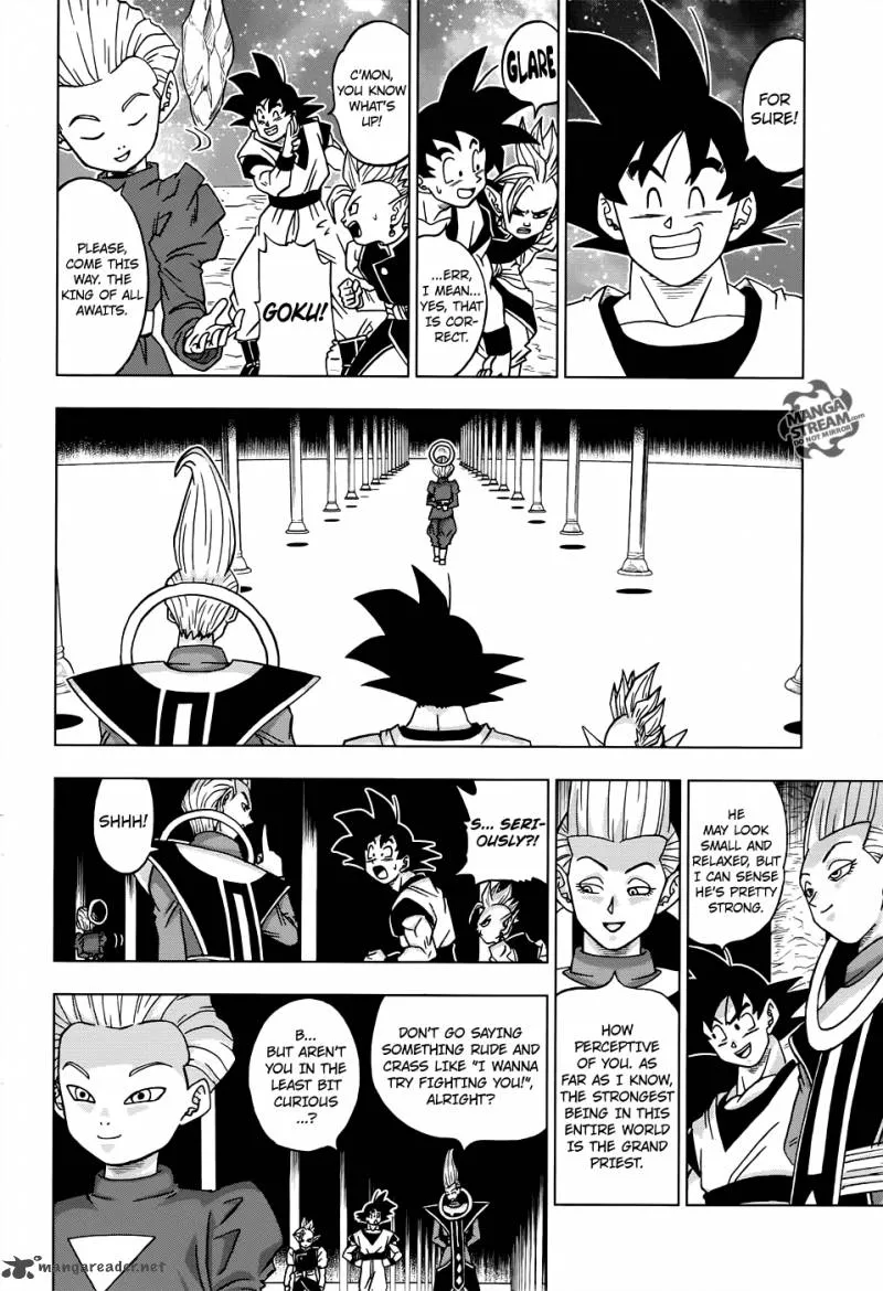 Dragon Ball Super Manga Chapter 18 page 2 - Goku Black's True Identity