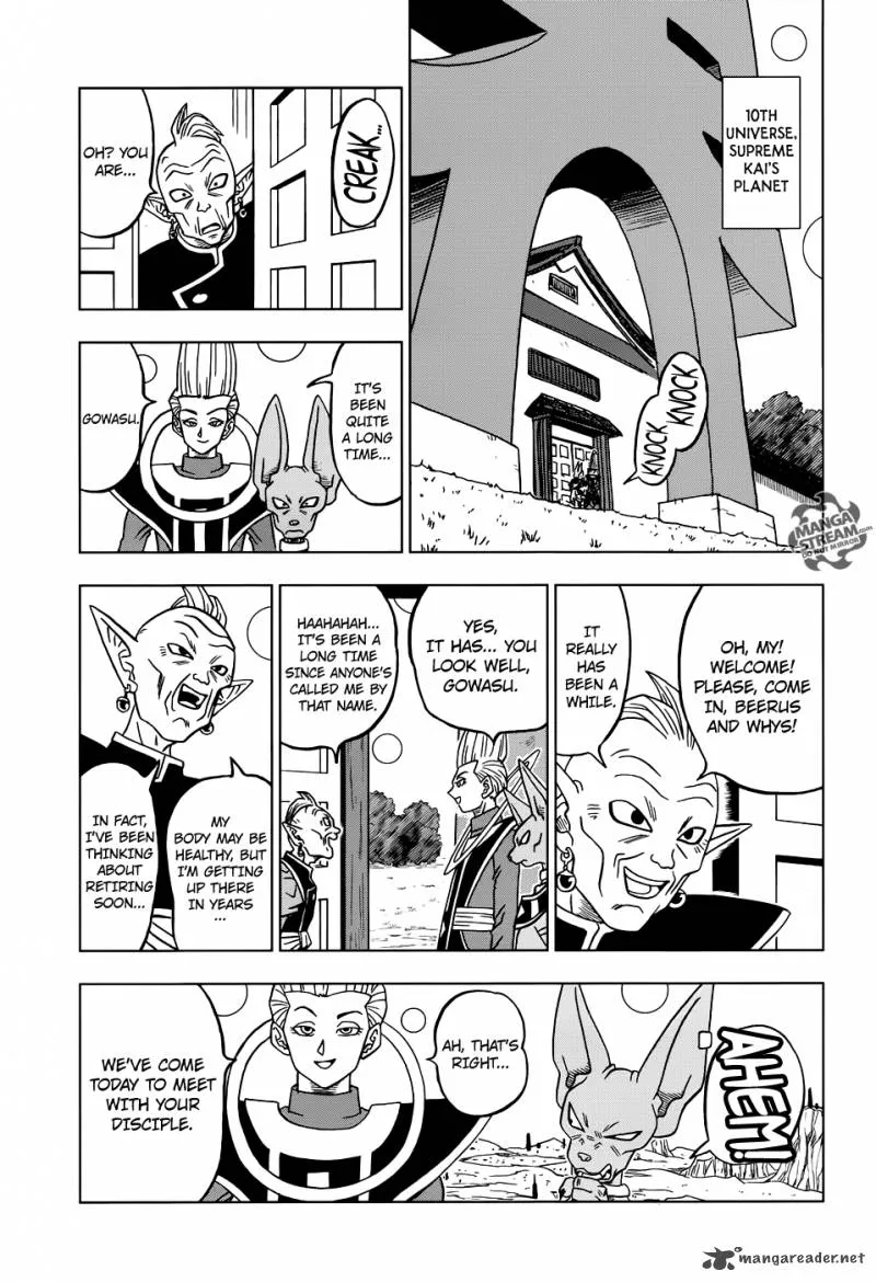 Dragon Ball Super Manga Chapter 18 page 27 - Goku Black's True Identity