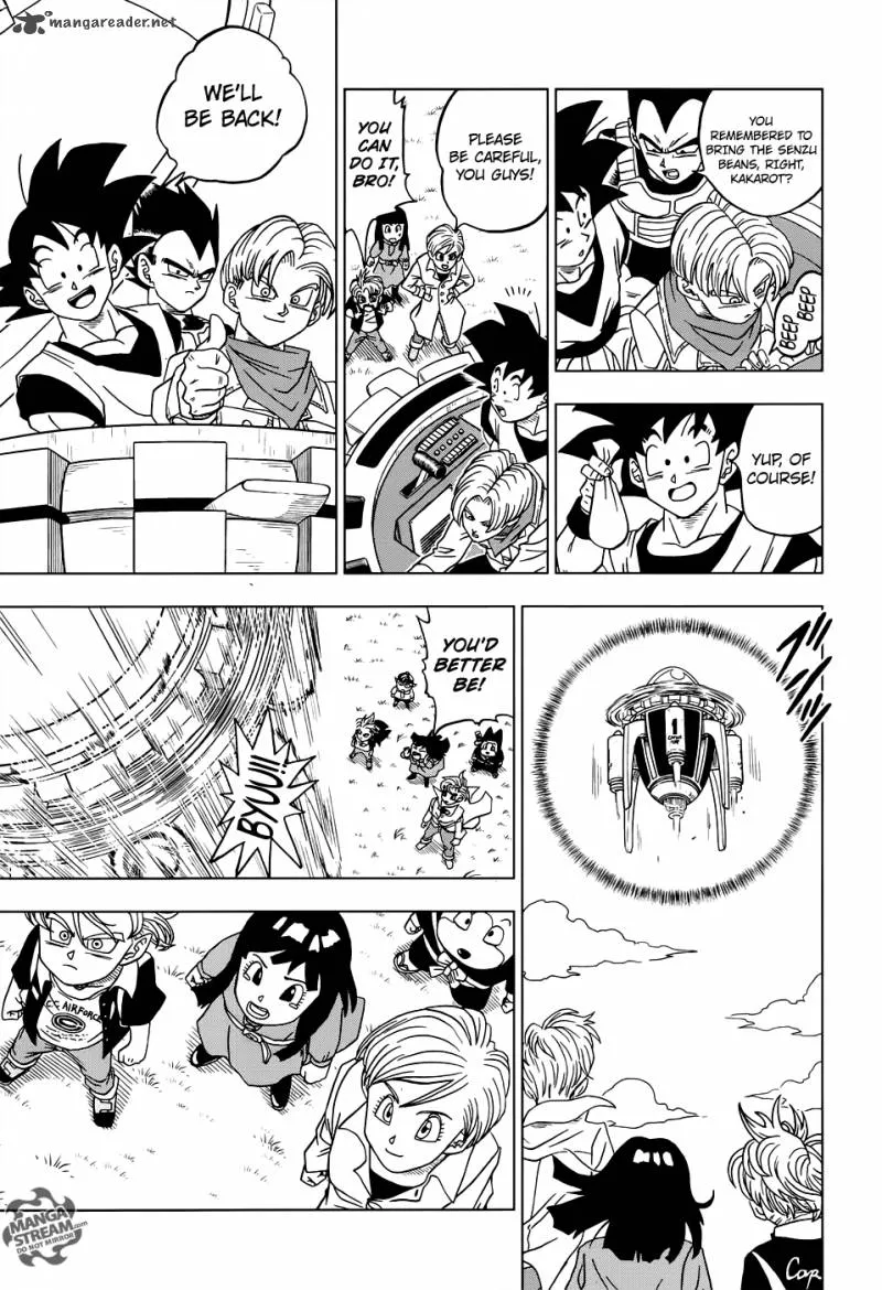 Dragon Ball Super Manga Chapter 18 page 29 - Goku Black's True Identity