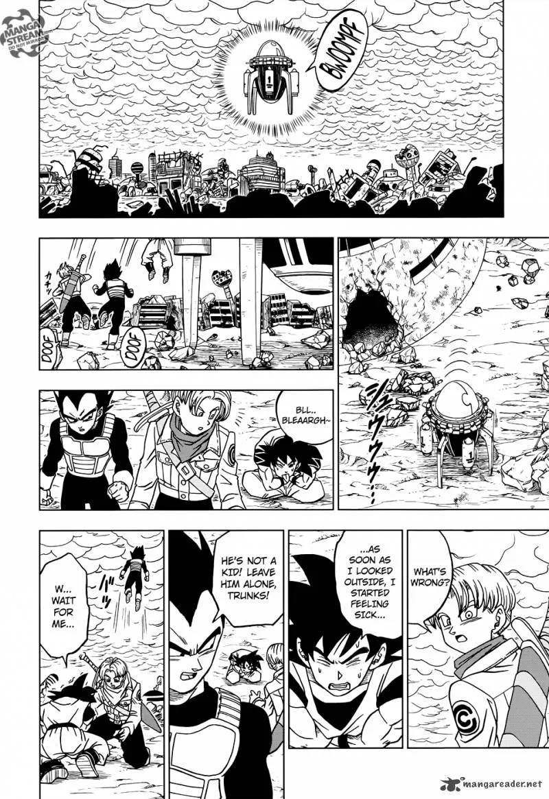 Dragon Ball Super Manga Chapter 18 page 30 - Goku Black's True Identity