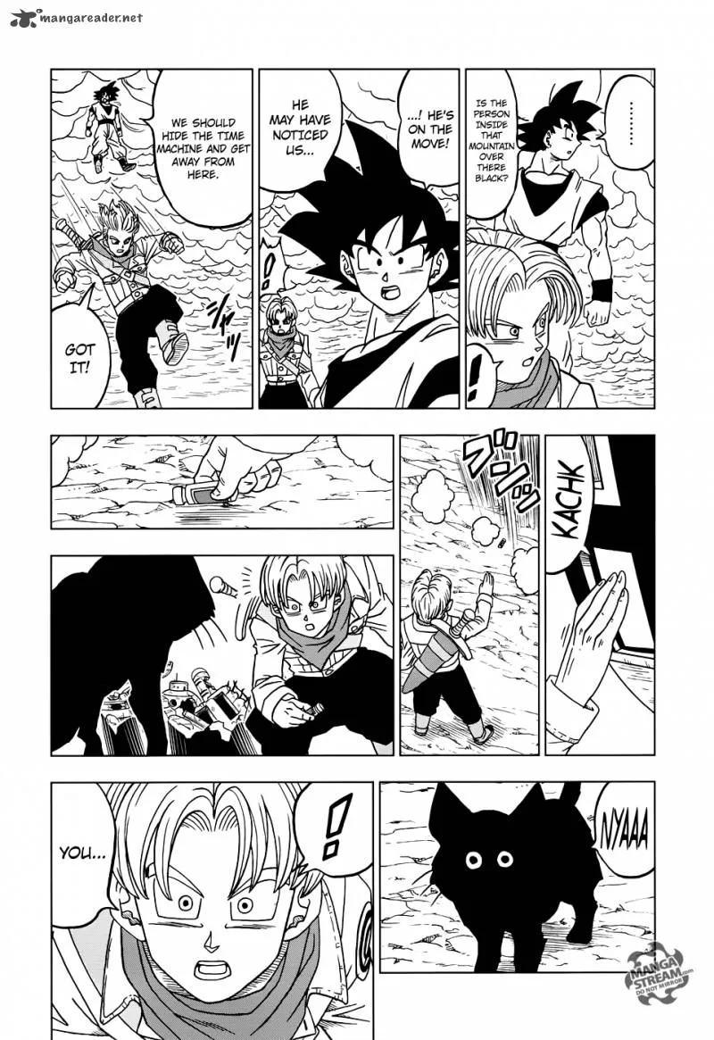 Dragon Ball Super Manga Chapter 18 page 32 - Goku Black's True Identity