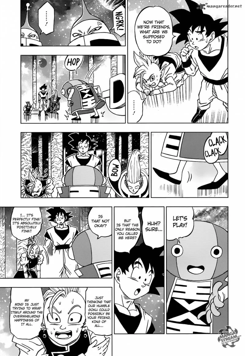 Dragon Ball Super Manga Chapter 18 page 5 - Goku Black's True Identity