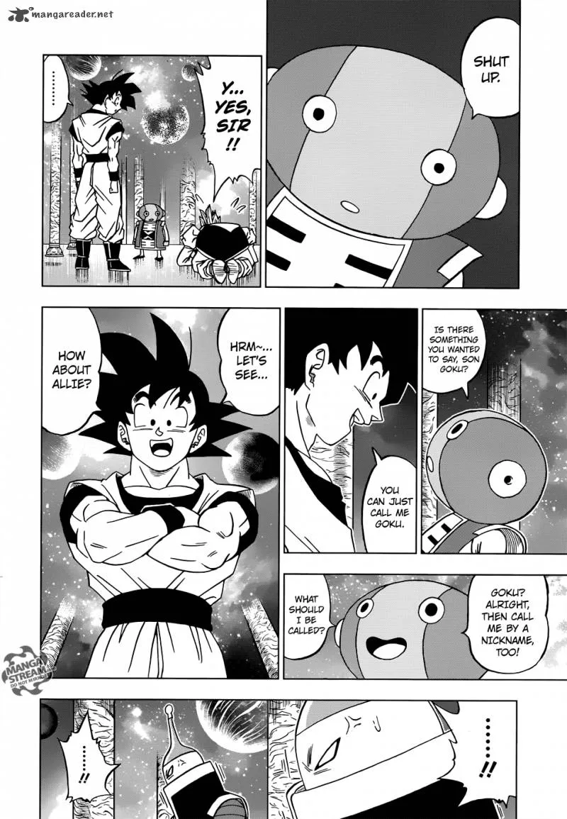 Dragon Ball Super Manga Chapter 18 page 6 - Goku Black's True Identity