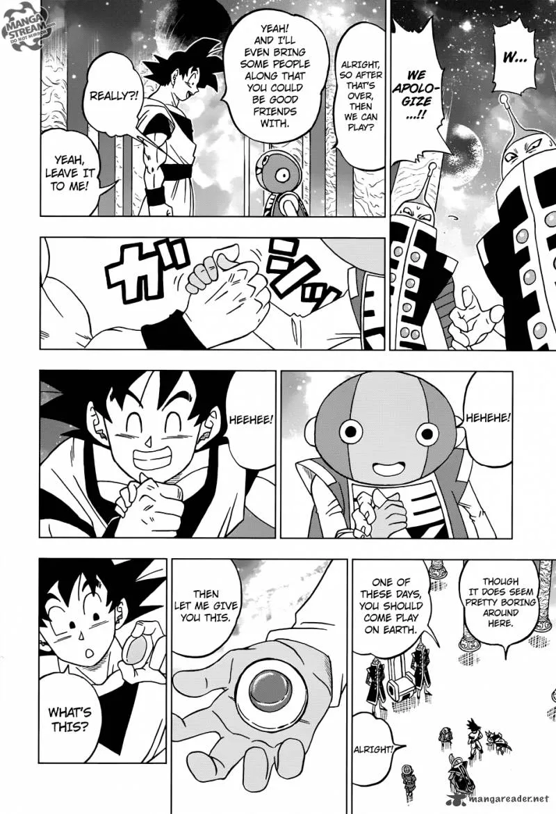 Dragon Ball Super Manga Chapter 18 page 8 - Goku Black's True Identity