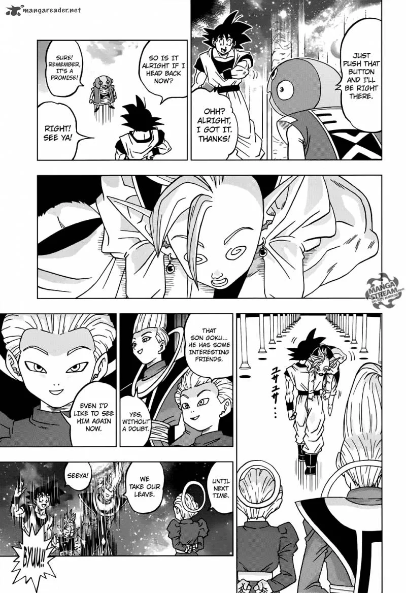Dragon Ball Super Manga Chapter 18 page 9 - Goku Black's True Identity