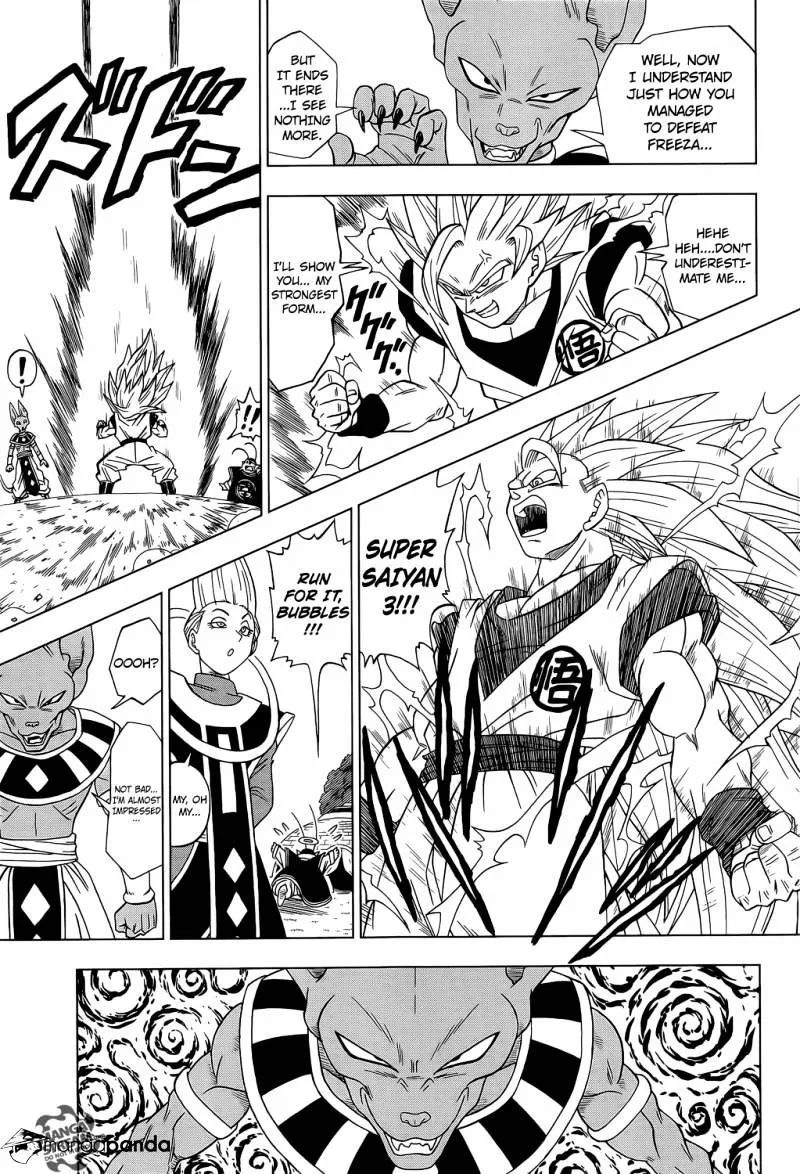 Dragon Ball Super Manga Chapter 2 page 9 - Goku Defeated