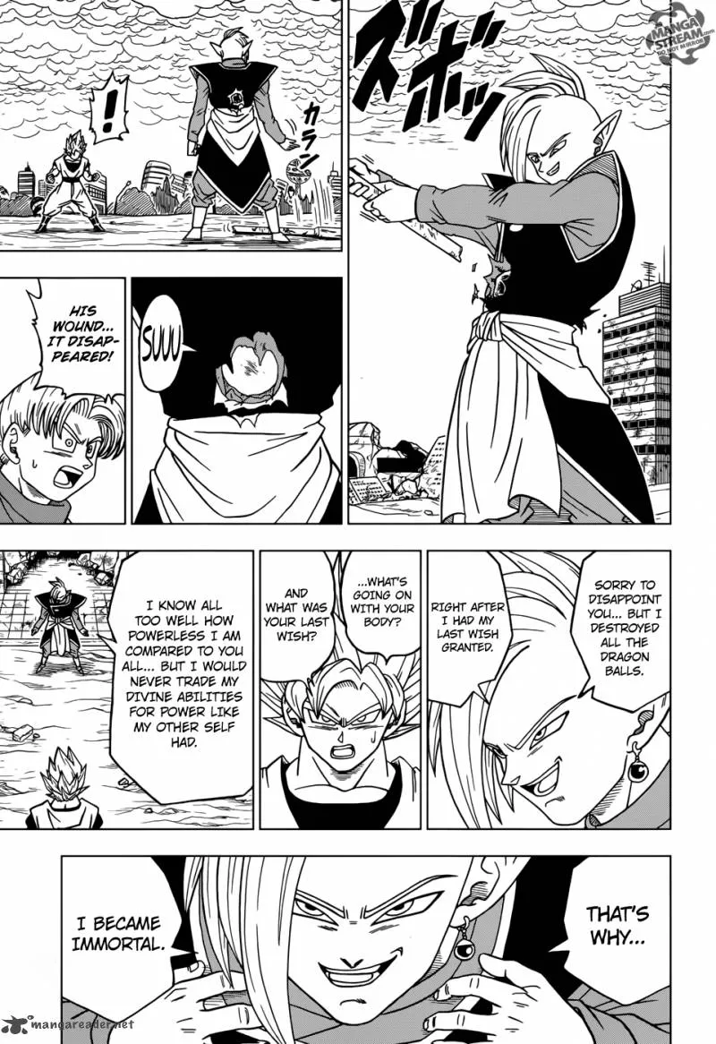Dragon Ball Super Manga Chapter 20 page 25 - The Zero Mortal Project