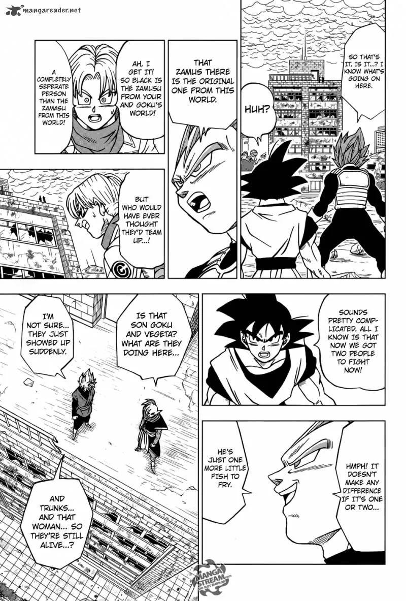Dragon Ball Super Manga Chapter 20 page 3 - The Zero Mortal Project
