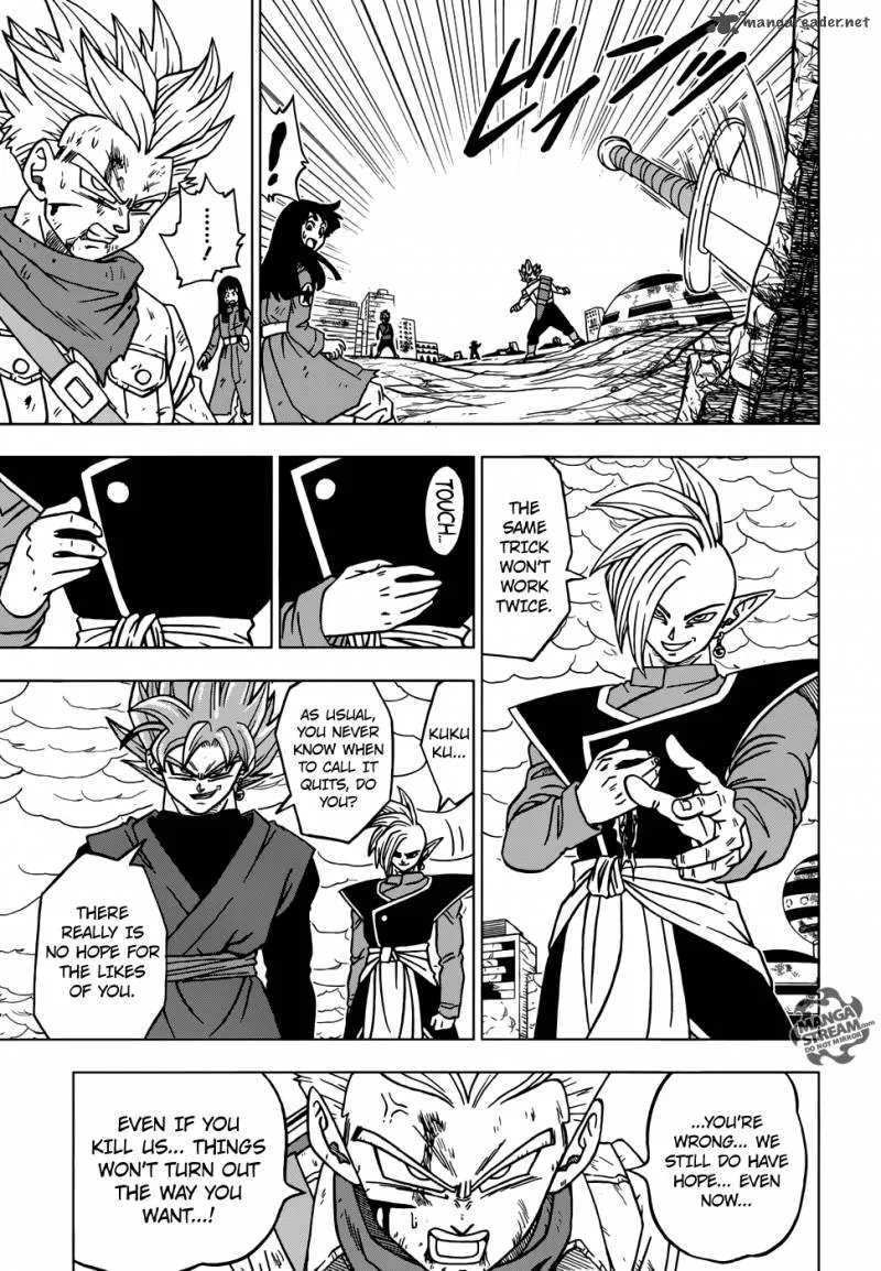 Dragon Ball Super Manga Chapter 21 page 15 - Last Chance For Hope
