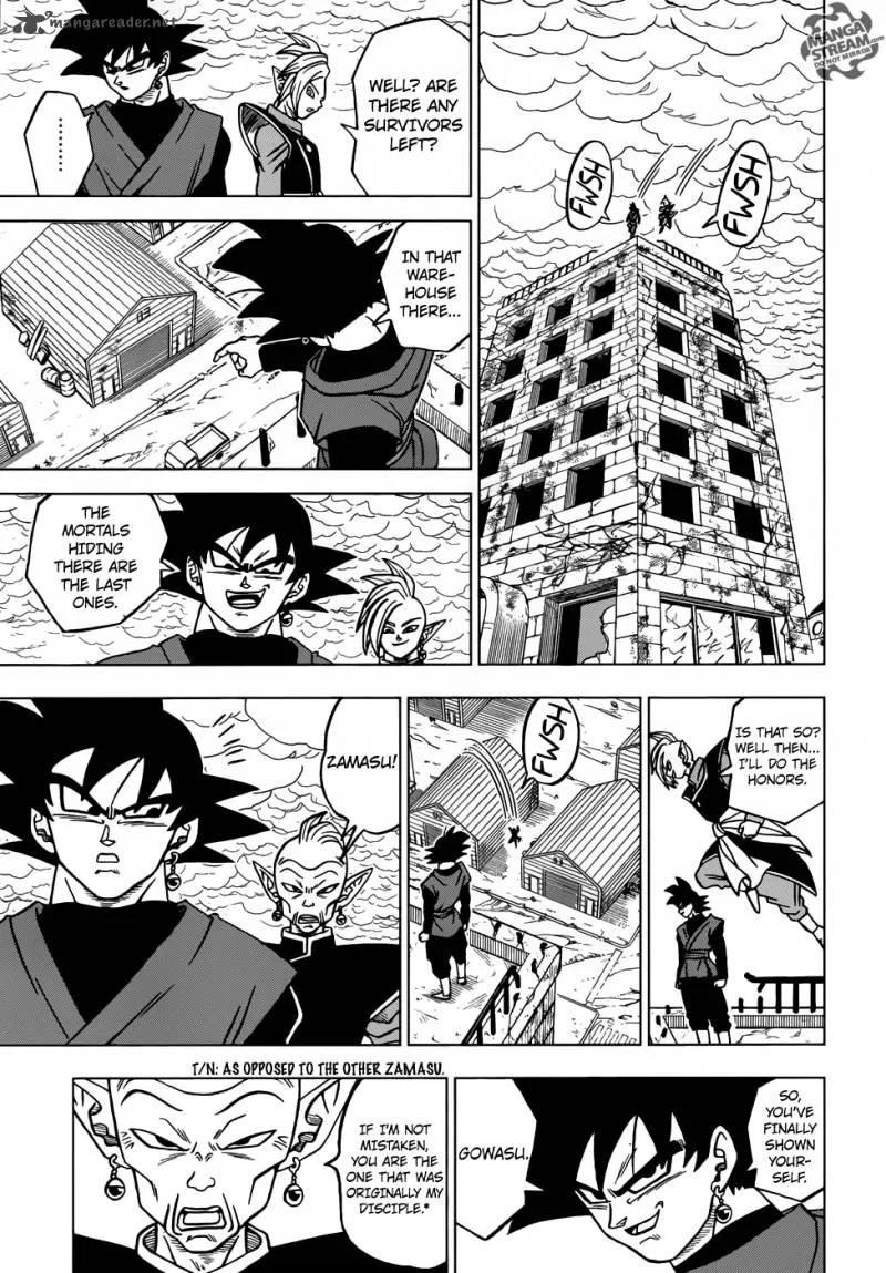 Dragon Ball Super Manga Chapter 21 page 35 - Last Chance For Hope