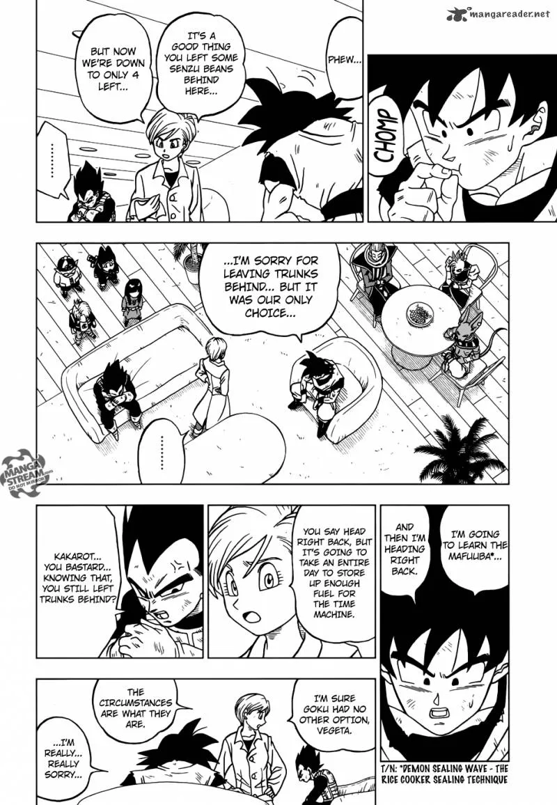 Dragon Ball Super Manga Chapter 21 page 4 - Last Chance For Hope