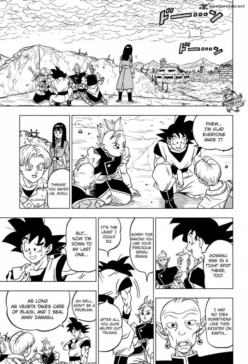 Dragon Ball Super Manga Chapter 22 page 21 - Zamas's Final Trump Card