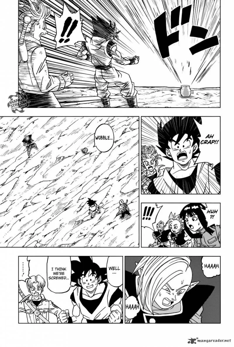 Dragon Ball Super Manga Chapter 22 page 33 - Zamas's Final Trump Card
