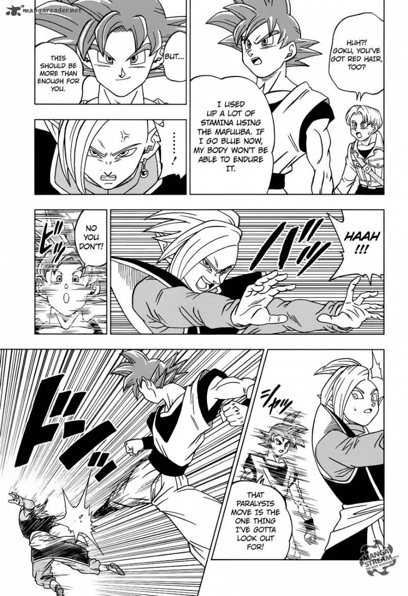 Dragon Ball Super Manga Chapter 22 page 35 - Zamas's Final Trump Card