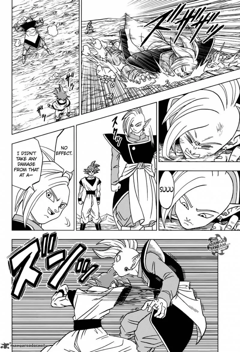 Dragon Ball Super Manga Chapter 22 page 36 - Zamas's Final Trump Card