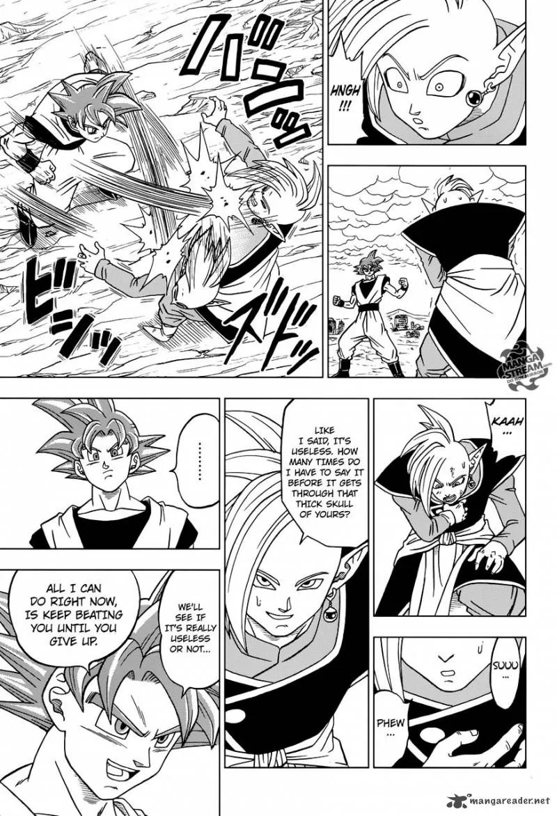 Dragon Ball Super Manga Chapter 22 page 37 - Zamas's Final Trump Card