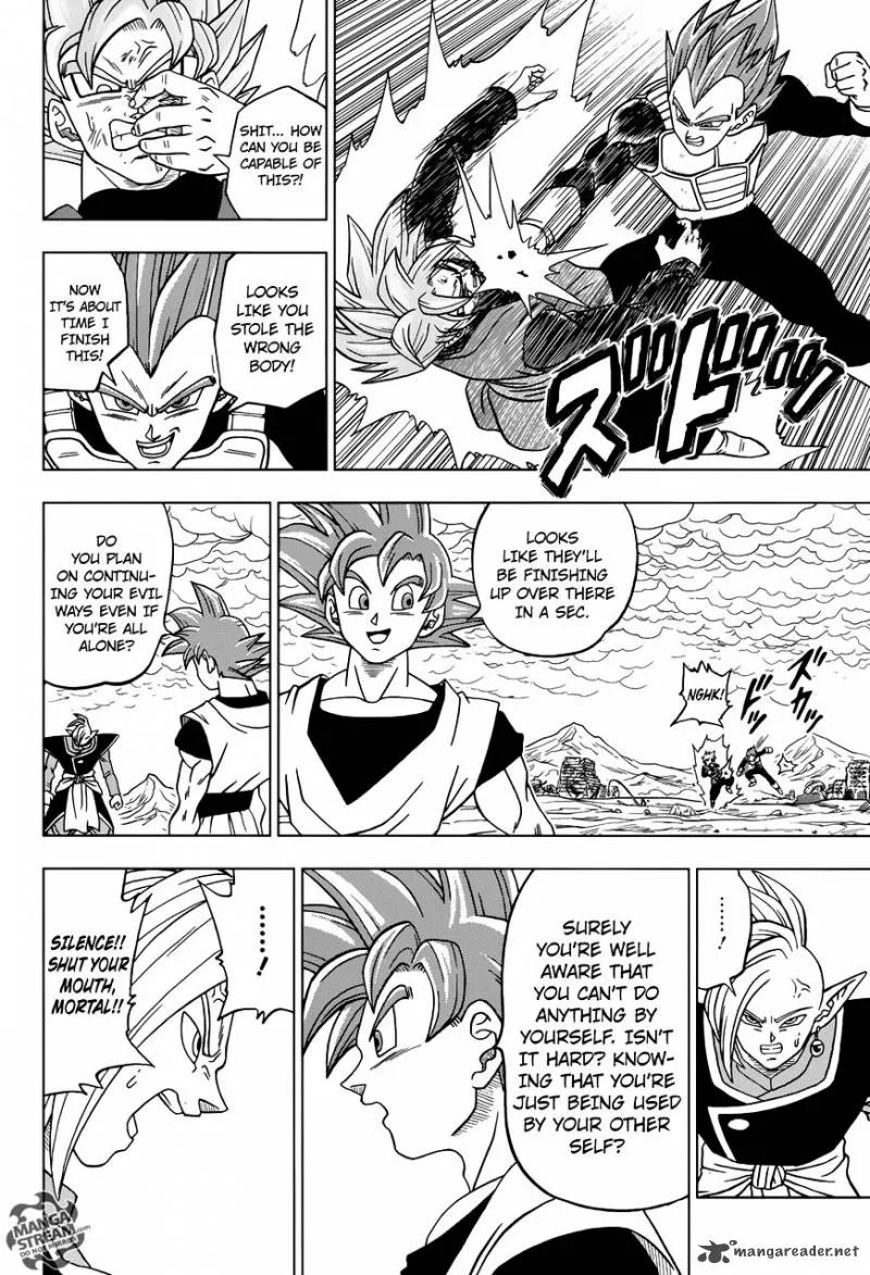 Dragon Ball Super Manga Chapter 22 page 38 - Zamas's Final Trump Card