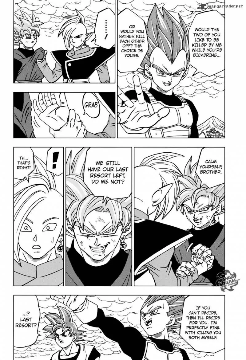 Dragon Ball Super Manga Chapter 22 page 42 - Zamas's Final Trump Card
