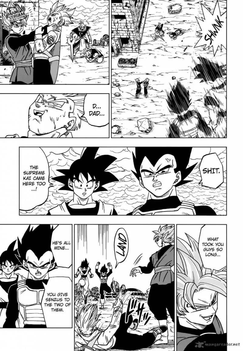 Dragon Ball Super Manga Chapter 22 page 7 - Zamas's Final Trump Card