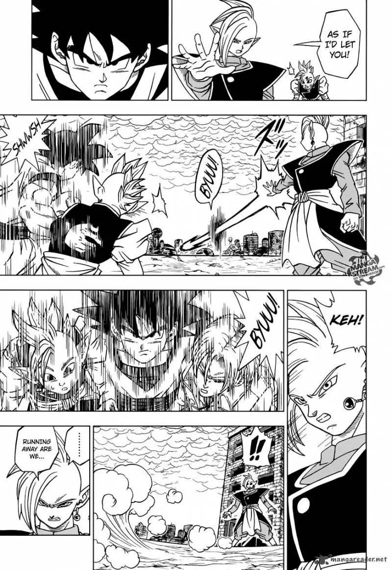 Dragon Ball Super Manga Chapter 22 page 9 - Zamas's Final Trump Card