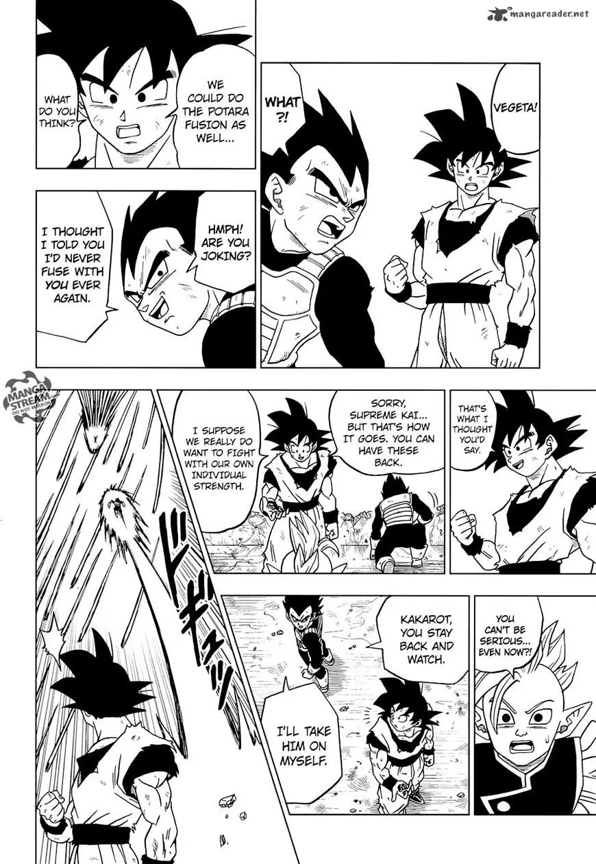 Dragon Ball Super Manga Chapter 23 page 20 - The Potara's True Worth