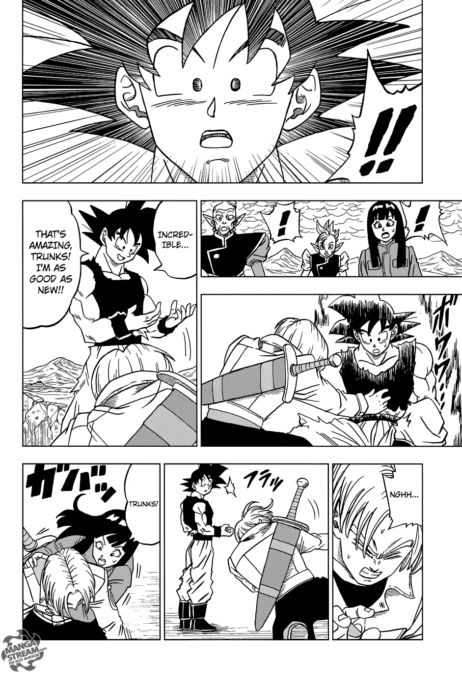 Dragon Ball Super Manga Chapter 24 page 24 - Son Goku's Evolution