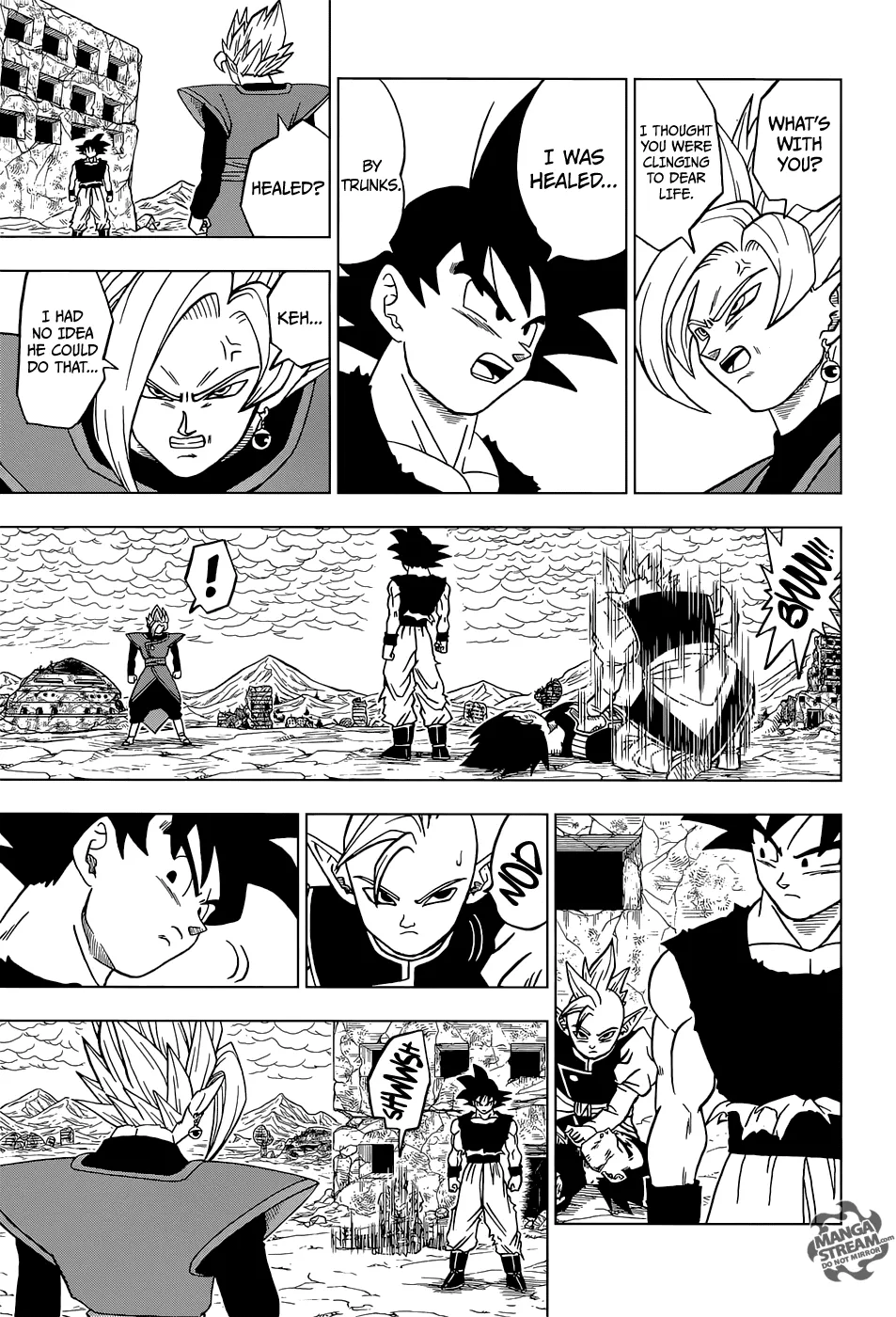Dragon Ball Super Manga Chapter 24 page 27 - Son Goku's Evolution