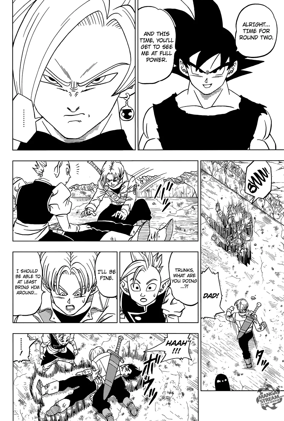 Dragon Ball Super Manga Chapter 24 page 28 - Son Goku's Evolution