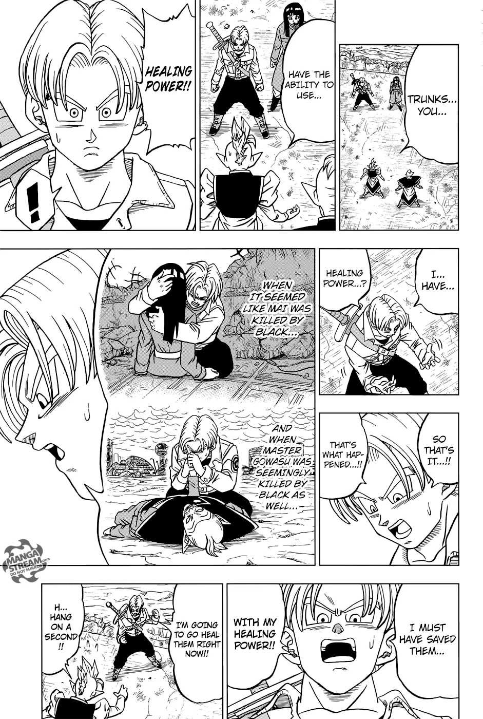 Dragon Ball Super Manga Chapter 24 page 9 - Son Goku's Evolution