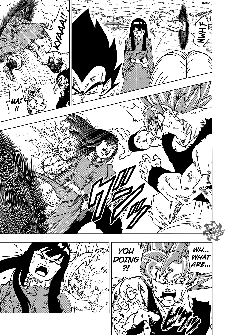 Dragon Ball Super Manga Chapter 25 page 21 - Will It Be Goku?! Or Zamas?!