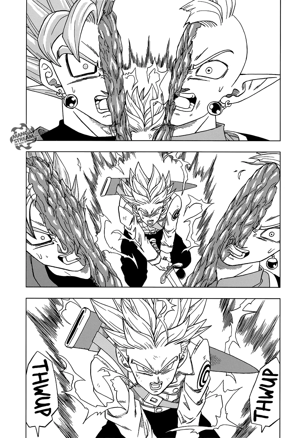 Dragon Ball Super Manga Chapter 25 page 29 - Will It Be Goku?! Or Zamas?!