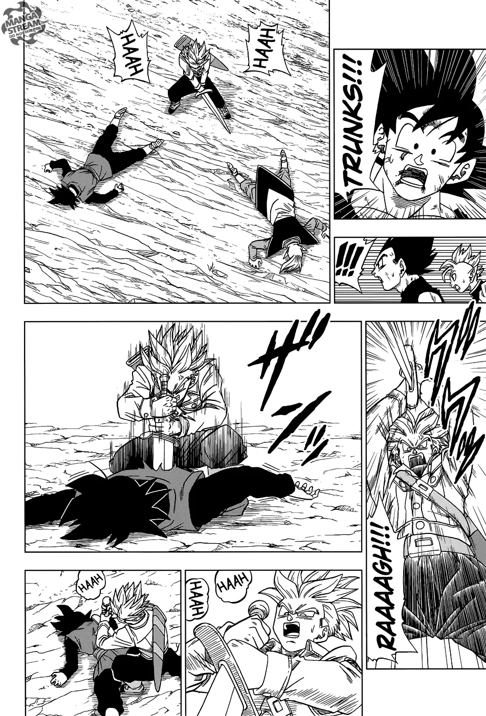 Dragon Ball Super Manga Chapter 25 page 30 - Will It Be Goku?! Or Zamas?!