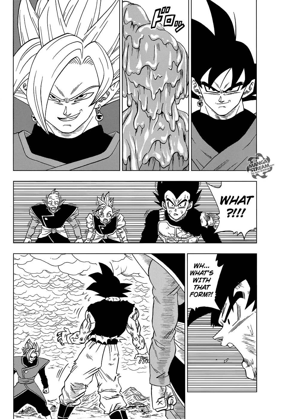 Dragon Ball Super Manga Chapter 25 page 34 - Will It Be Goku?! Or Zamas?!