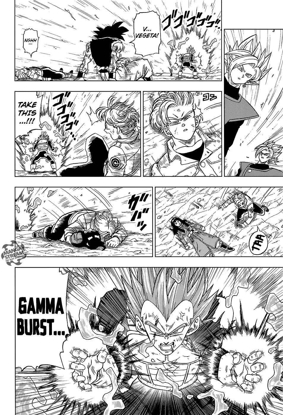 Dragon Ball Super Manga Chapter 25 page 40 - Will It Be Goku?! Or Zamas?!